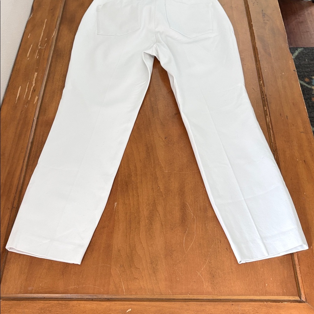 SPANX NWT White Chinos Size Medium - Picture 12 of 13